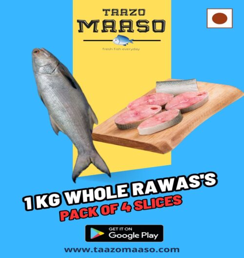 Rawas - Med. Size <br><b  style="color:red; font-size:15px">Per: Pack of 4 Slices (No Head & Tail)</b>