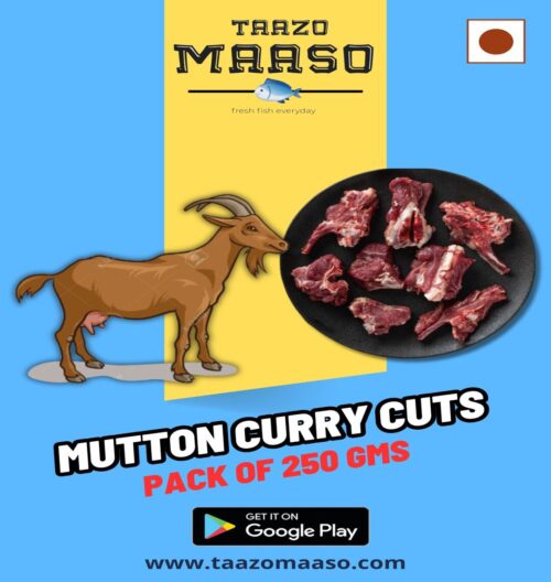 Mutton Curry cuts<br><b  style="color:red; font-size:15px">Per: 250 gms </b>