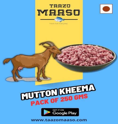 Mutton Kheema<br><b  style="color:red; font-size:15px">Per: 250 gms </b>
